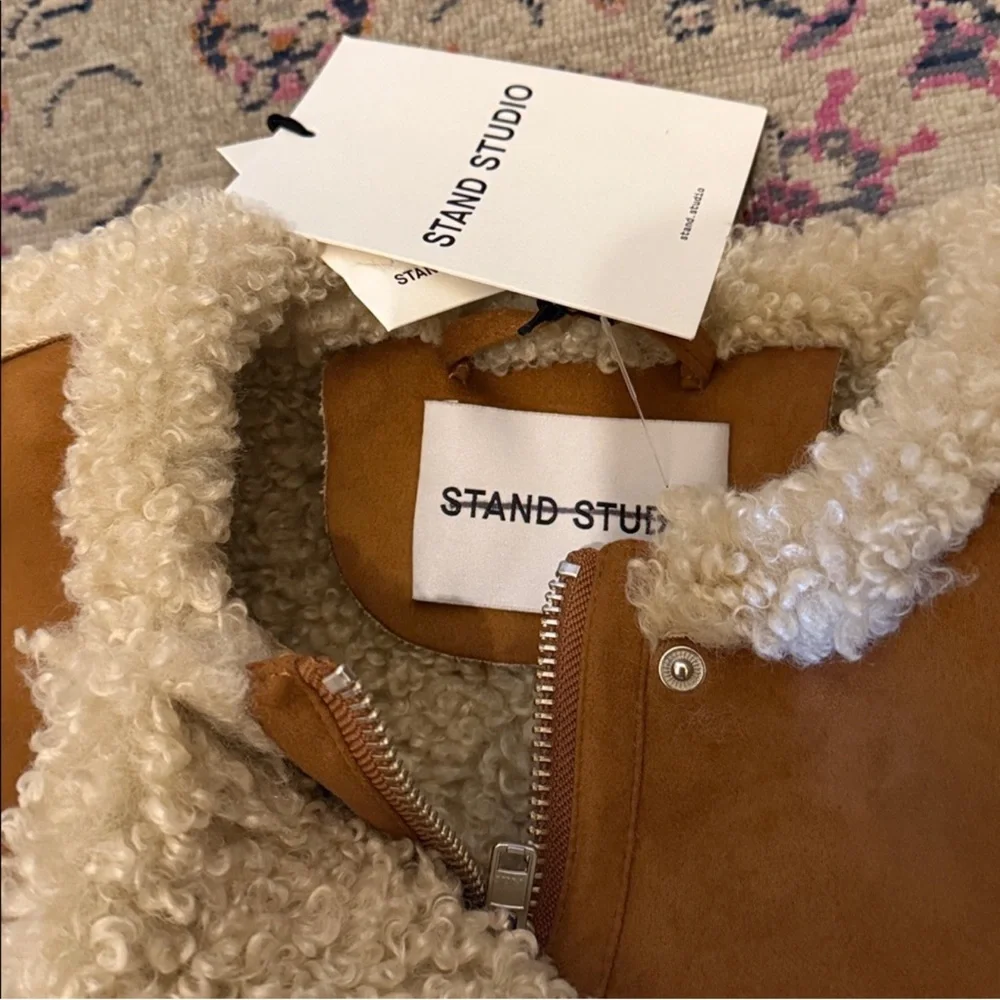 Stand Studio Coco Shearling Jacket